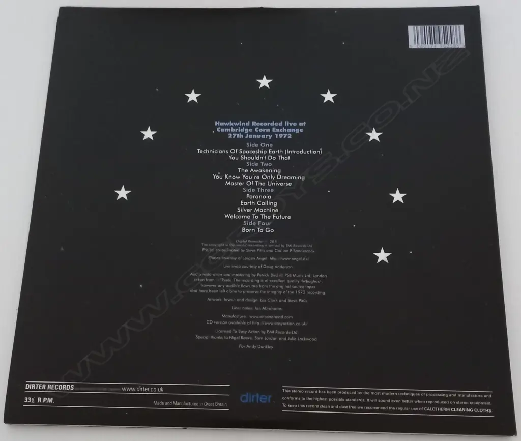 Hawkwind, Leave no star unturned (Double album) Image 1++